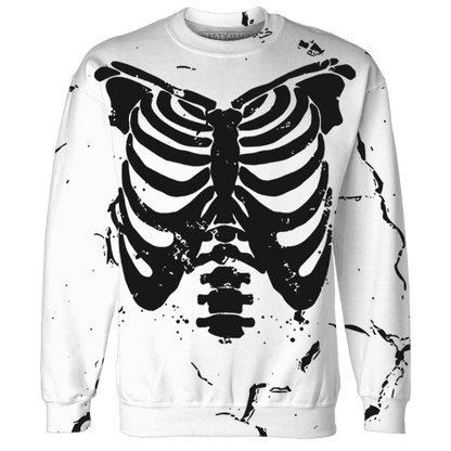 Retro-Red-Taxi-12s-Sweatshirt-Match-Skeleton-Y2k-3D