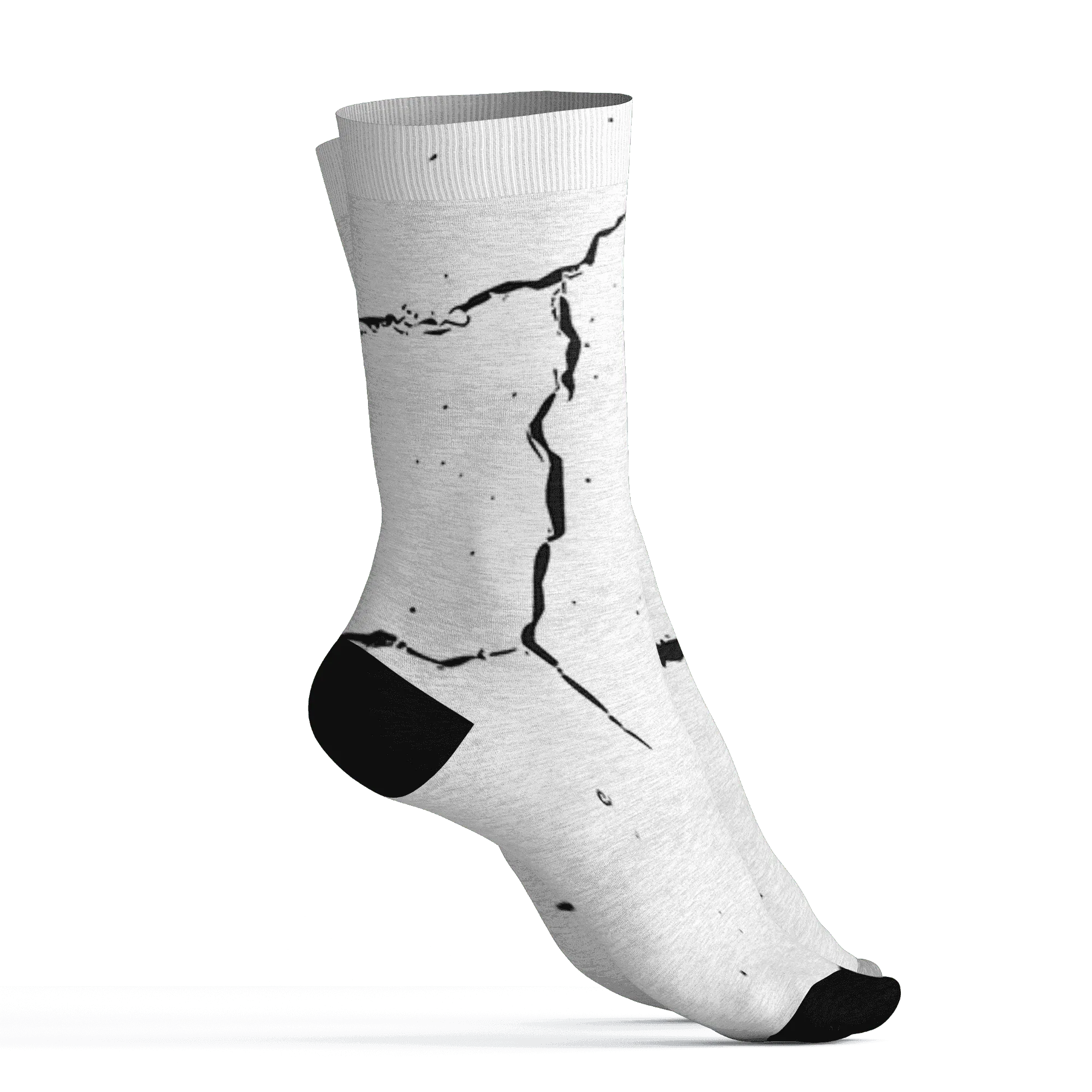 Retro-Red-Taxi-12s-Socks-Match-Skeleton-Y2k-3D