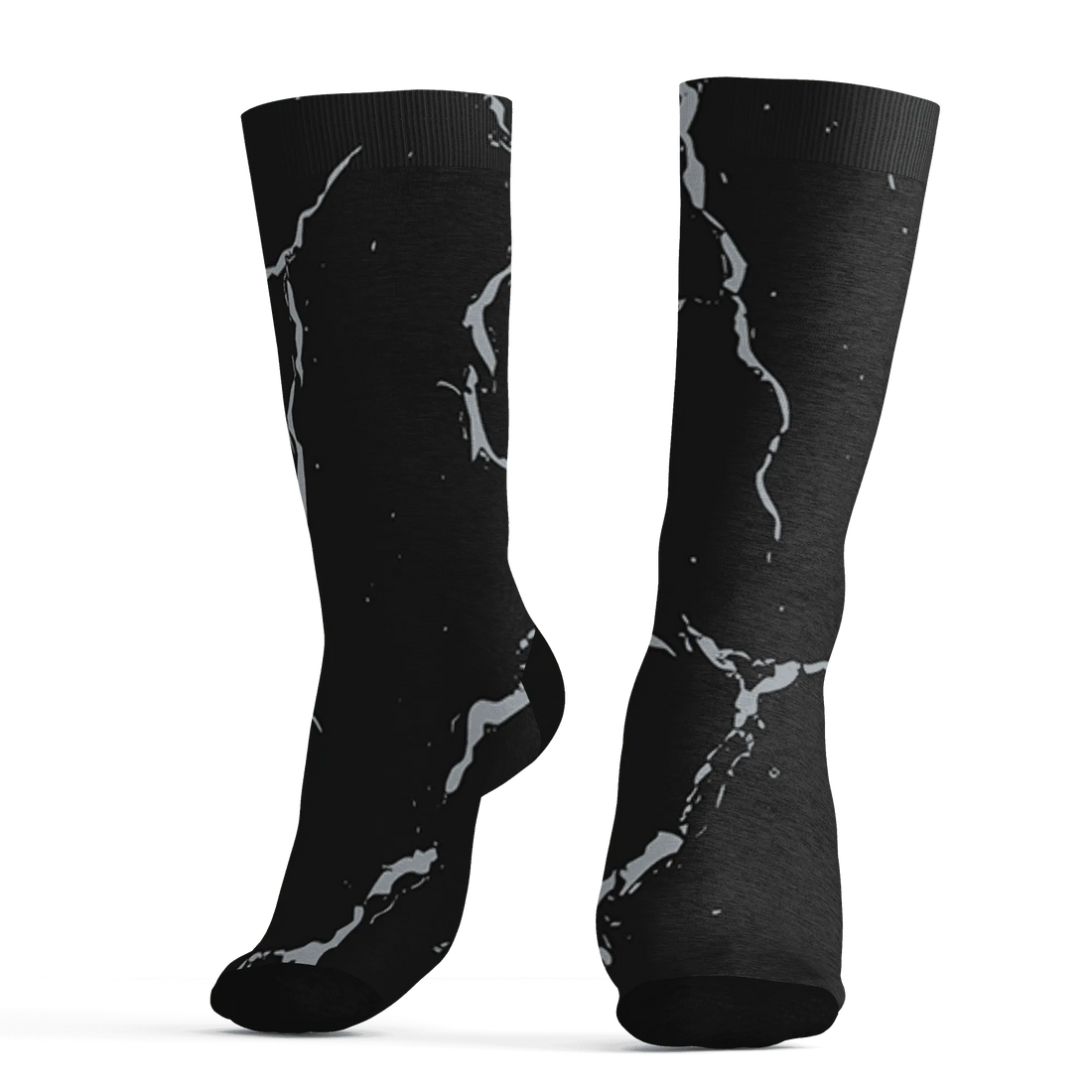 Wolf-Grey-12s-Socks-Match-Skeleton-Y2k-3D