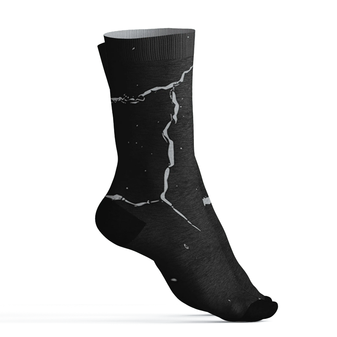 Wolf-Grey-12s-Socks-Match-Skeleton-Y2k-3D