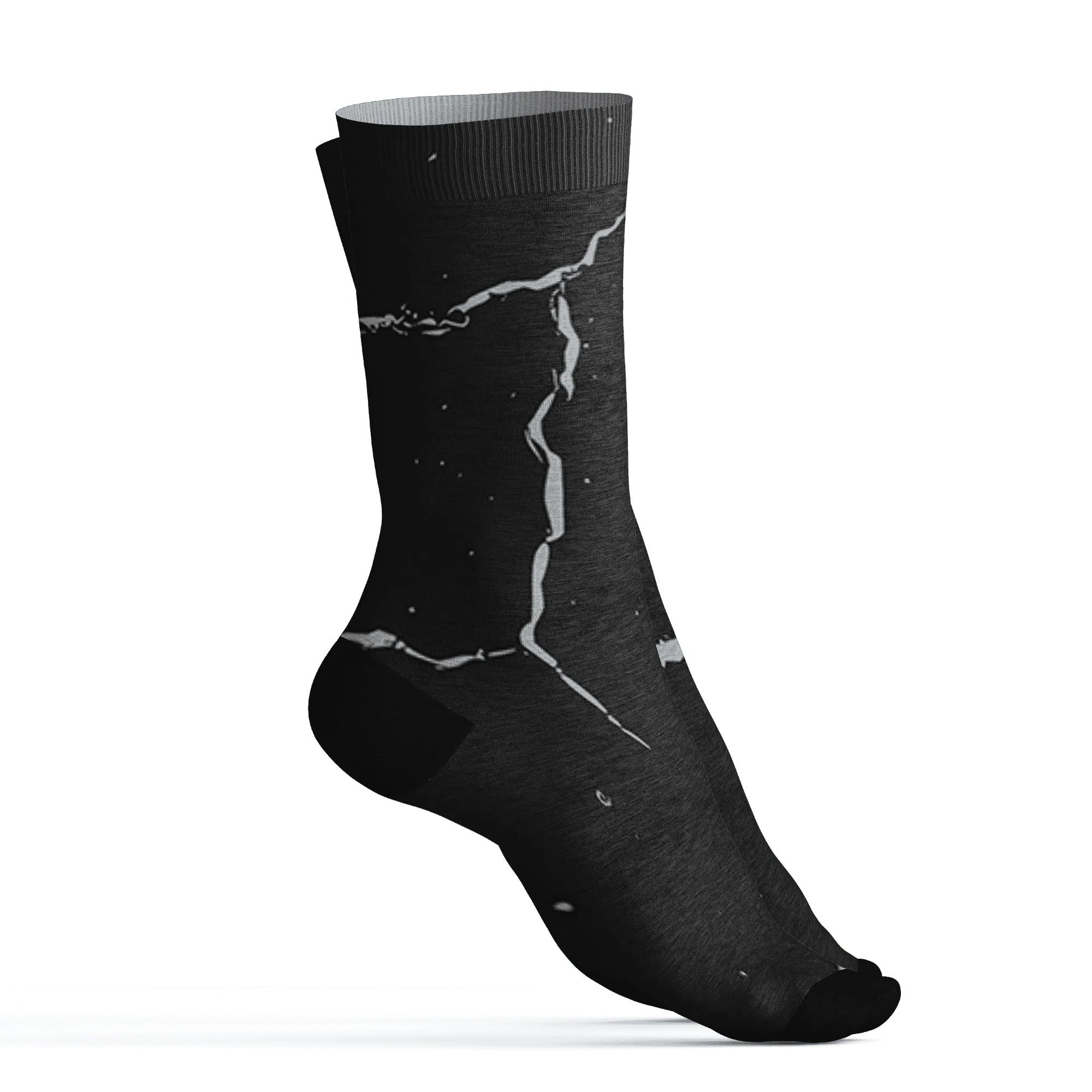 Wolf-Grey-12s-Socks-Match-Skeleton-Y2k-3D