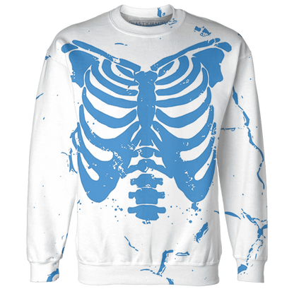 Carolina-Blue-Univercitii-17s-Sweatshirt-Match-Skeleton-Y2k-3D