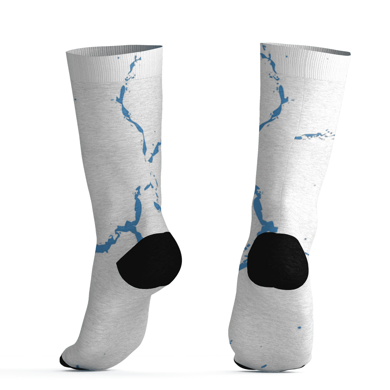Carolina-Blue-Univercitii-17s-Socks-Match-Skeleton-Y2k-3D