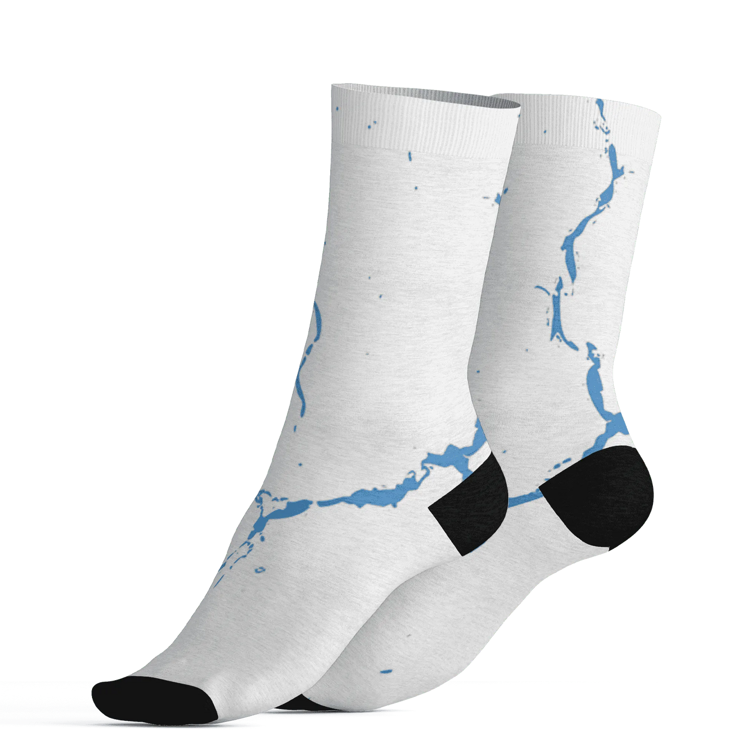 Carolina-Blue-Univercitii-17s-Socks-Match-Skeleton-Y2k-3D