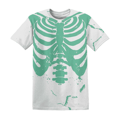 High-OG-Green-Glow-1s-T-Shirt-Match-Skeleton-Y2k-3D
