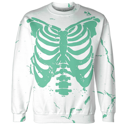 High-OG-Green-Glow-1s-Sweatshirt-Match-Skeleton-Y2k-3D