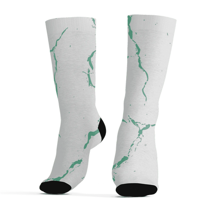 High-OG-Green-Glow-1s-Socks-Match-Skeleton-Y2k-3D
