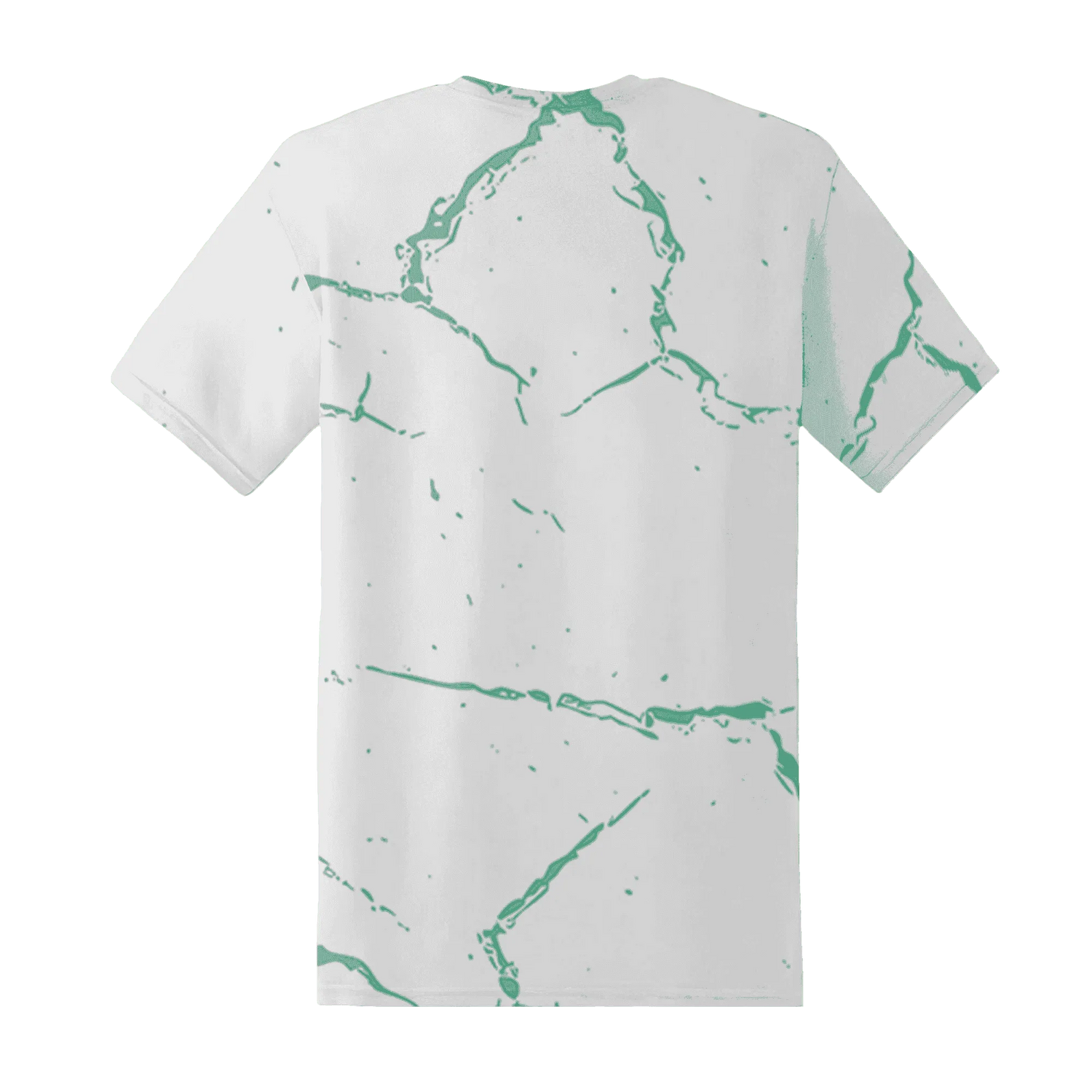 High-OG-Green-Glow-1s-T-Shirt-Match-Skeleton-Y2k-3D