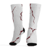 High-White-Team-Red-1s-Socks-Match-Skeleton-Y2k-3D