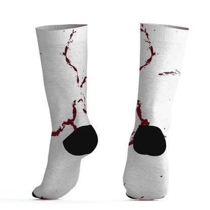 High-White-Team-Red-1s-Socks-Match-Skeleton-Y2k-3D