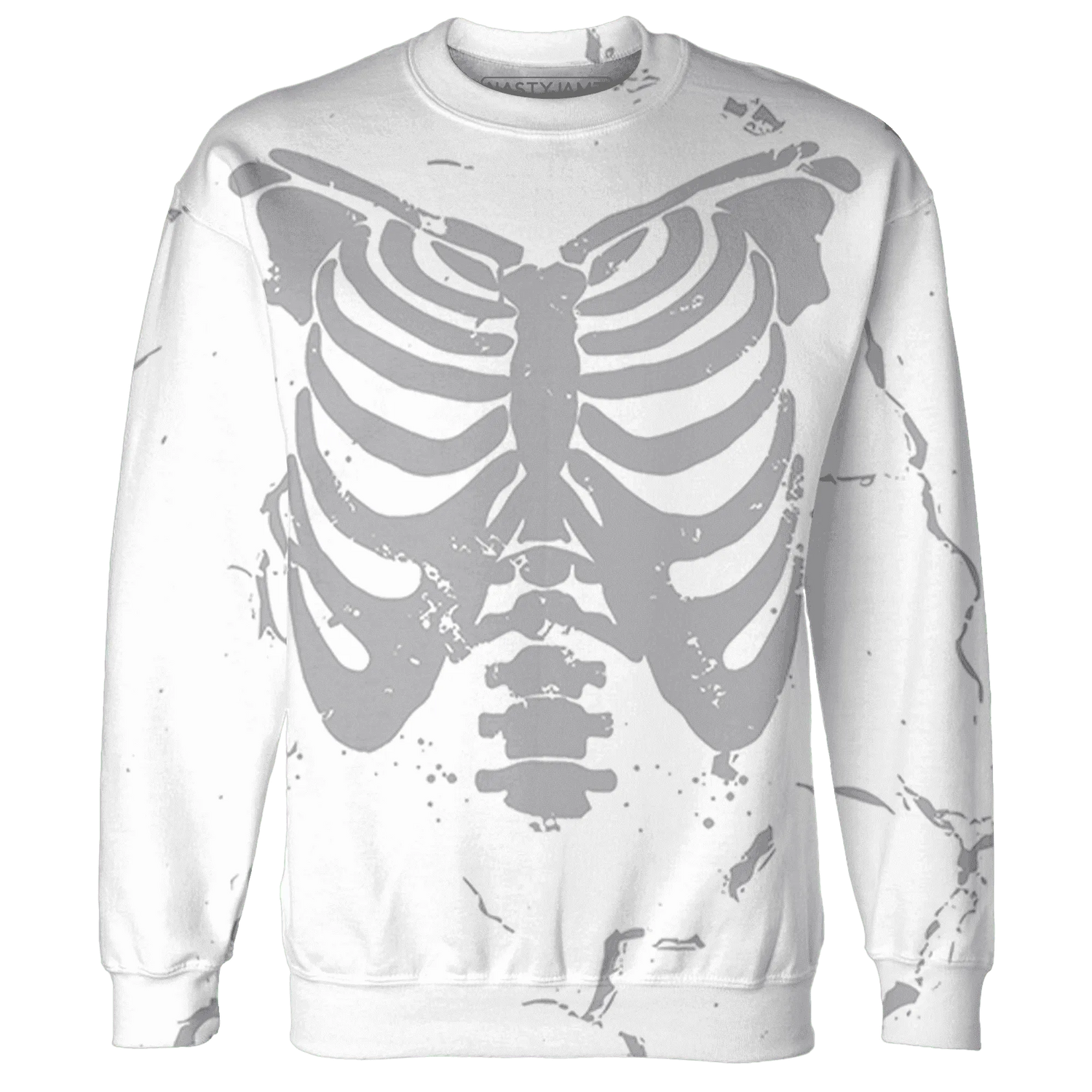 Wolf-Grey-1s-Sweatshirt-Match-Skeleton-Y2k-3D