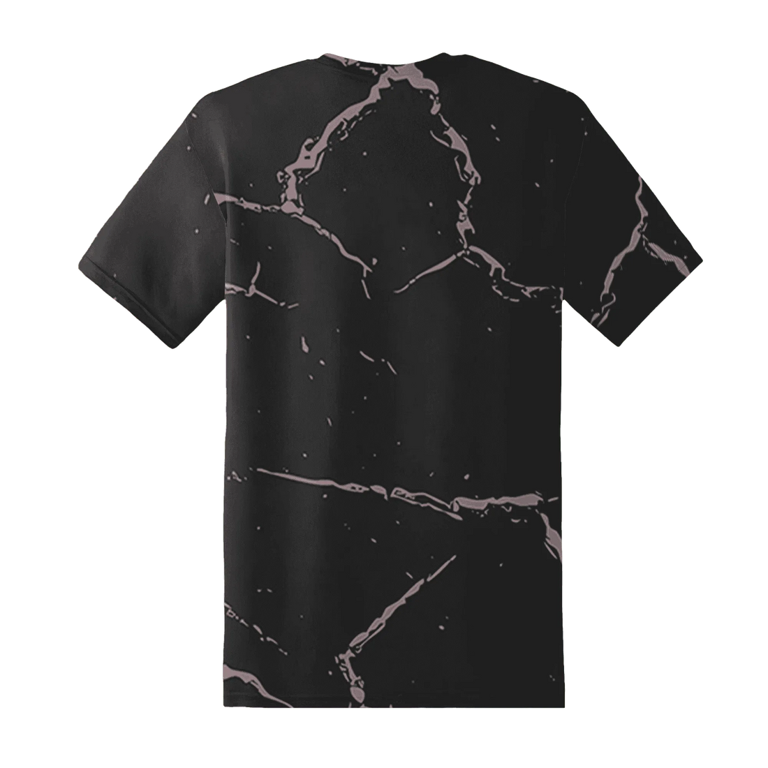Black-Violet-Ore-3s-T-Shirt-Match-Skeleton-Y2k-3D