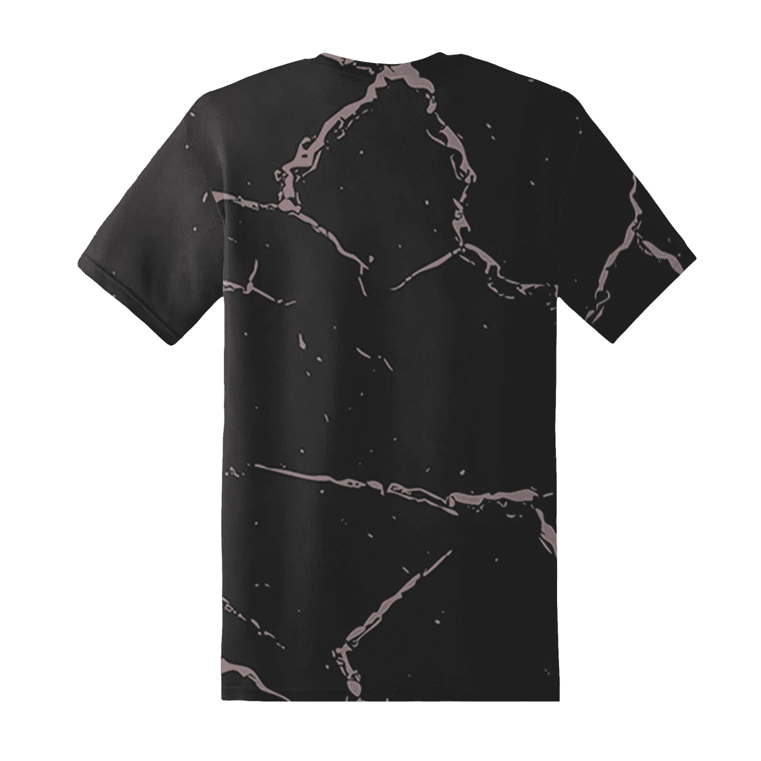 Black-Violet-Ore-3s-T-Shirt-Match-Skeleton-Y2k-3D