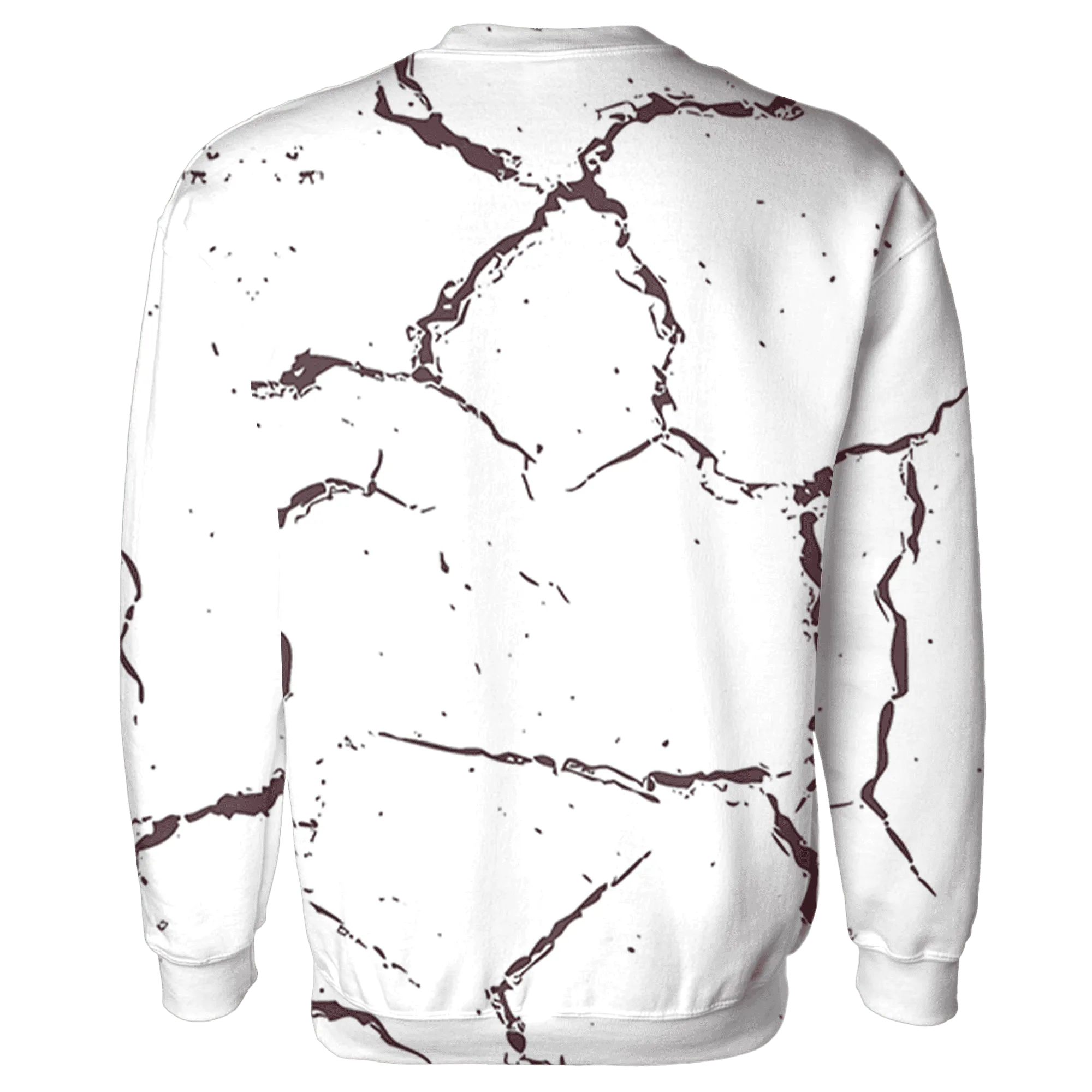 Burgundy-Crush-3s-Sweatshirt-Match-Skeleton-Y2k-3D