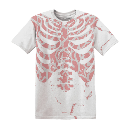 Red-Stardust-3s-T-Shirt-Match-Skeleton-Y2k-3D