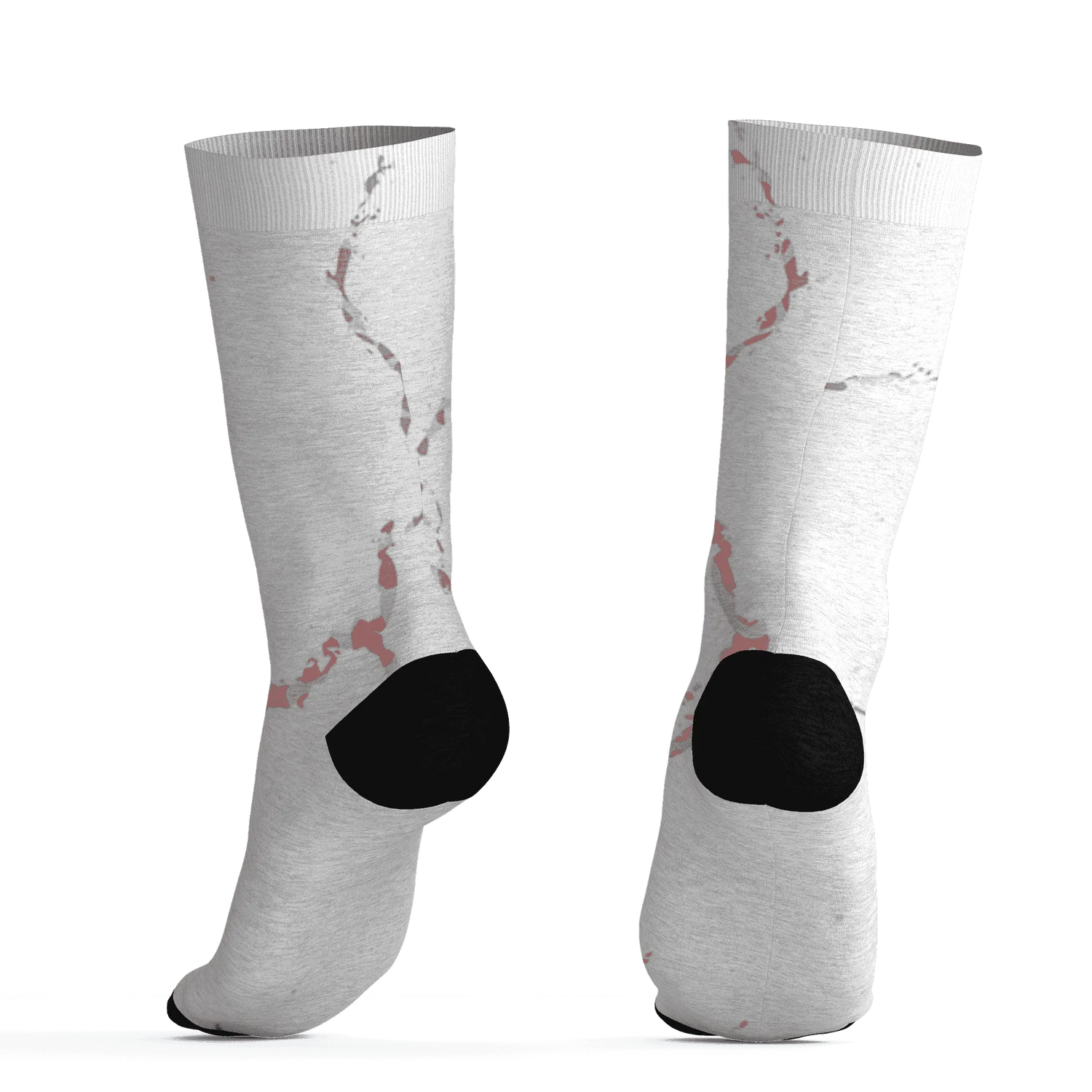 Red-Stardust-3s-Socks-Match-Skeleton-Y2k-3D