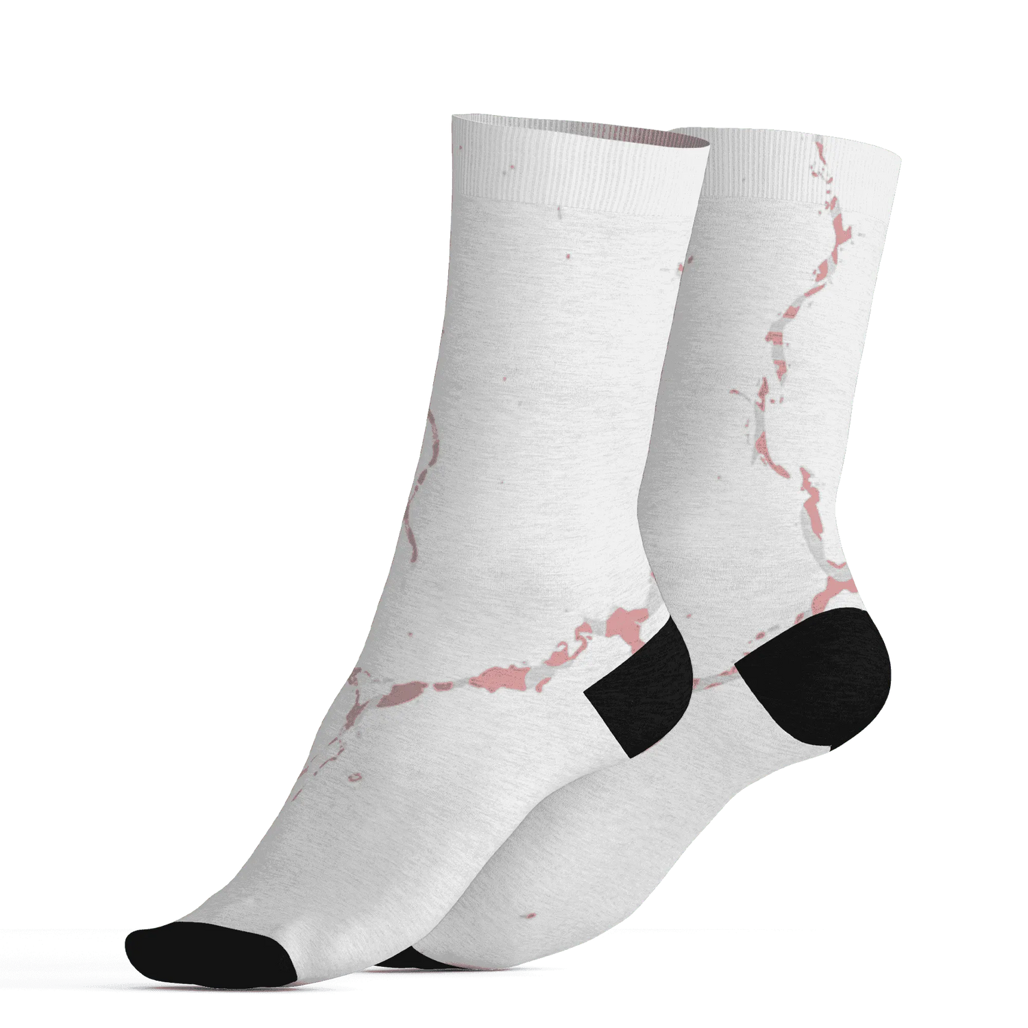 Red-Stardust-3s-Socks-Match-Skeleton-Y2k-3D