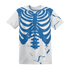 Industrial-Blue-4s-T-Shirt-Match-Skeleton-Y2k-3D
