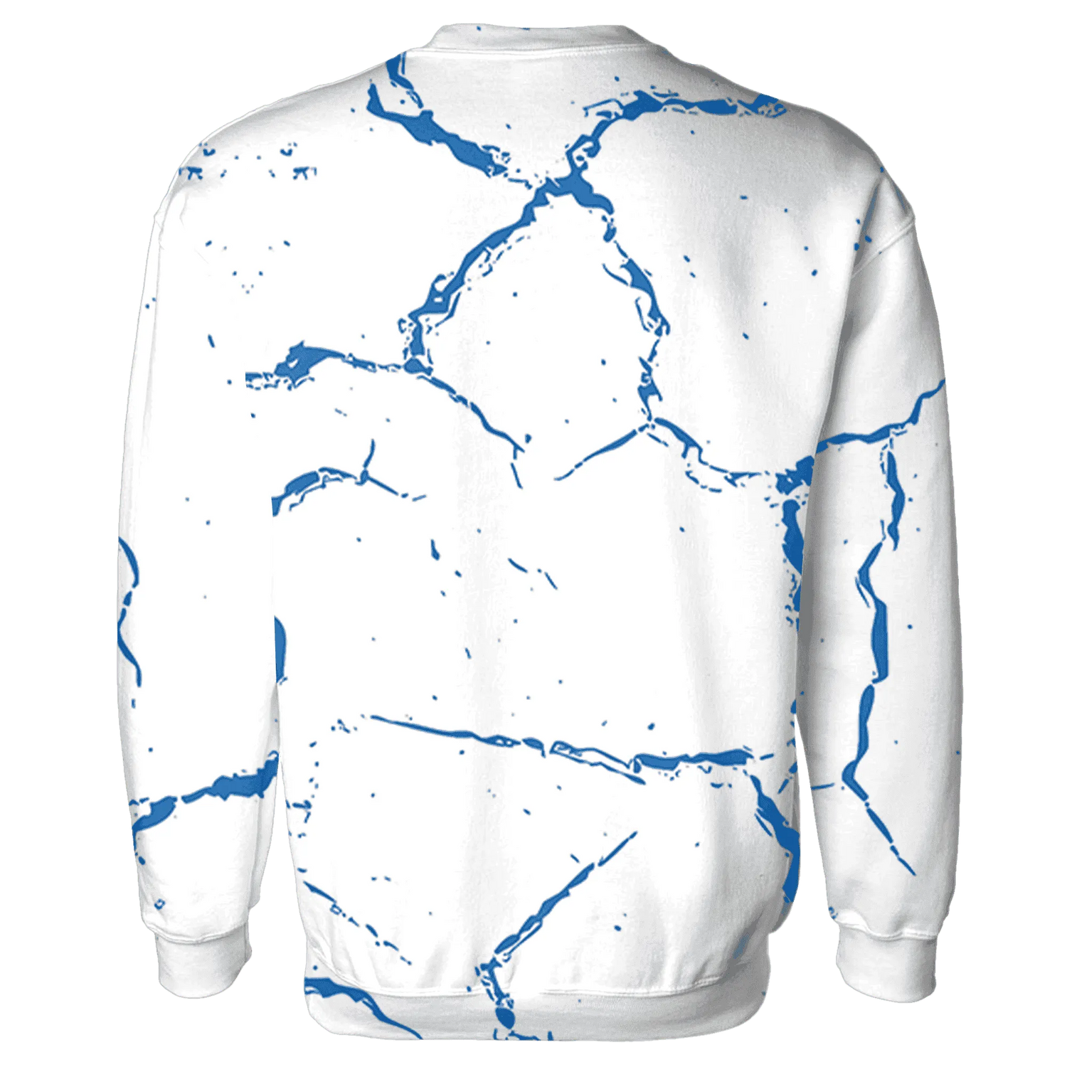 Industrial-Blue-4s-Sweatshirt-Match-Skeleton-Y2k-3D