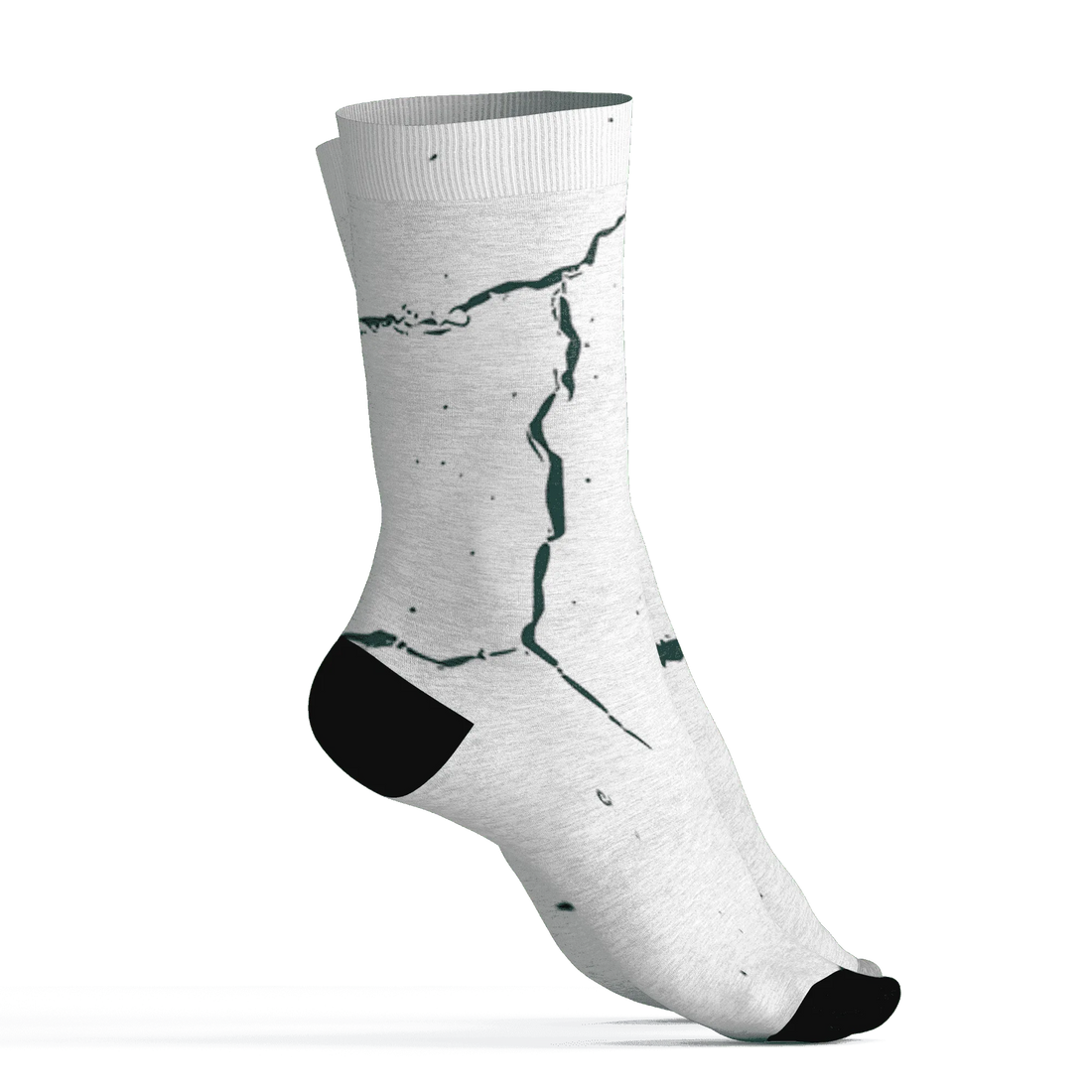 Oxidized-Green-4s-Socks-Match-Skeleton-Y2k-3D