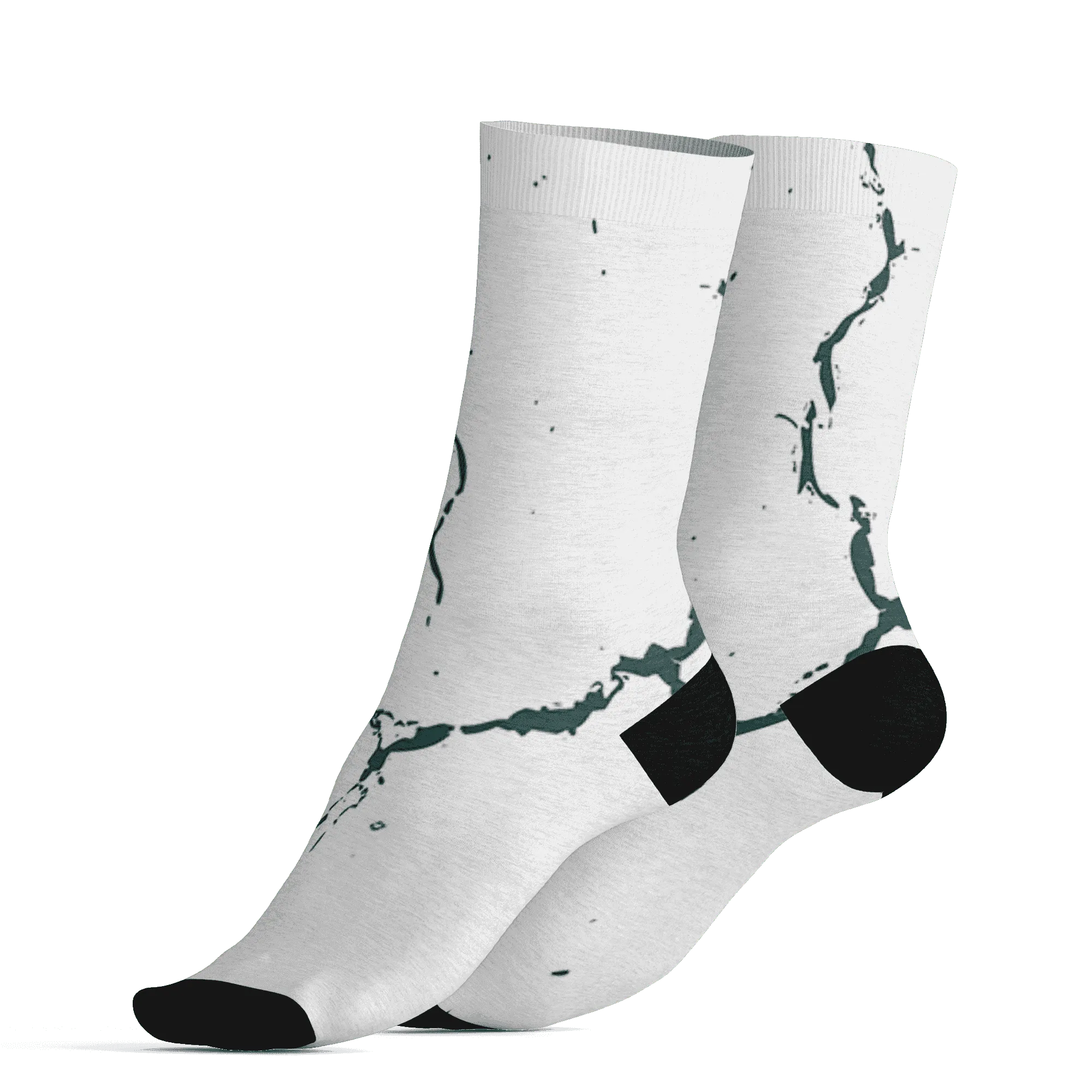 Oxidized-Green-4s-Socks-Match-Skeleton-Y2k-3D