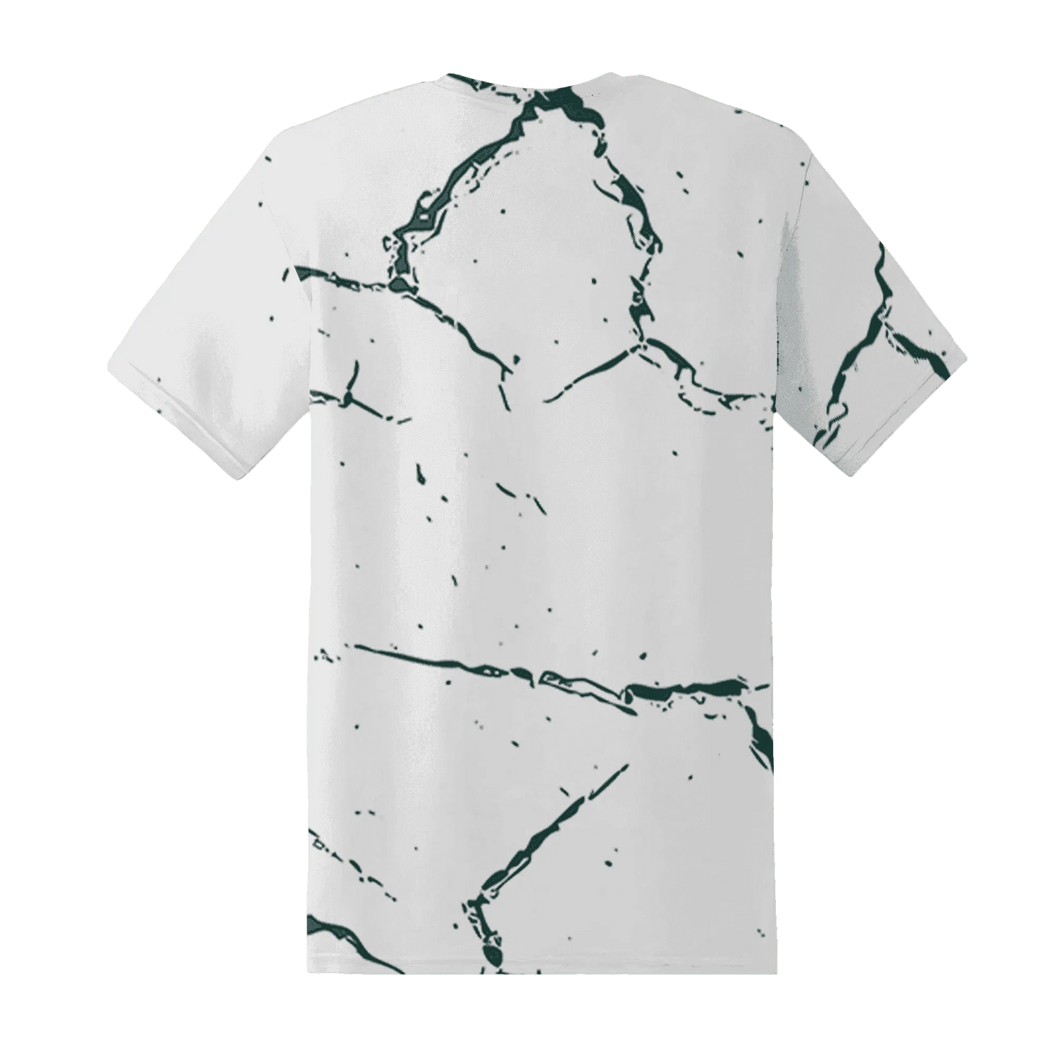 Oxidized-Green-4s-T-Shirt-Match-Skeleton-Y2k-3D