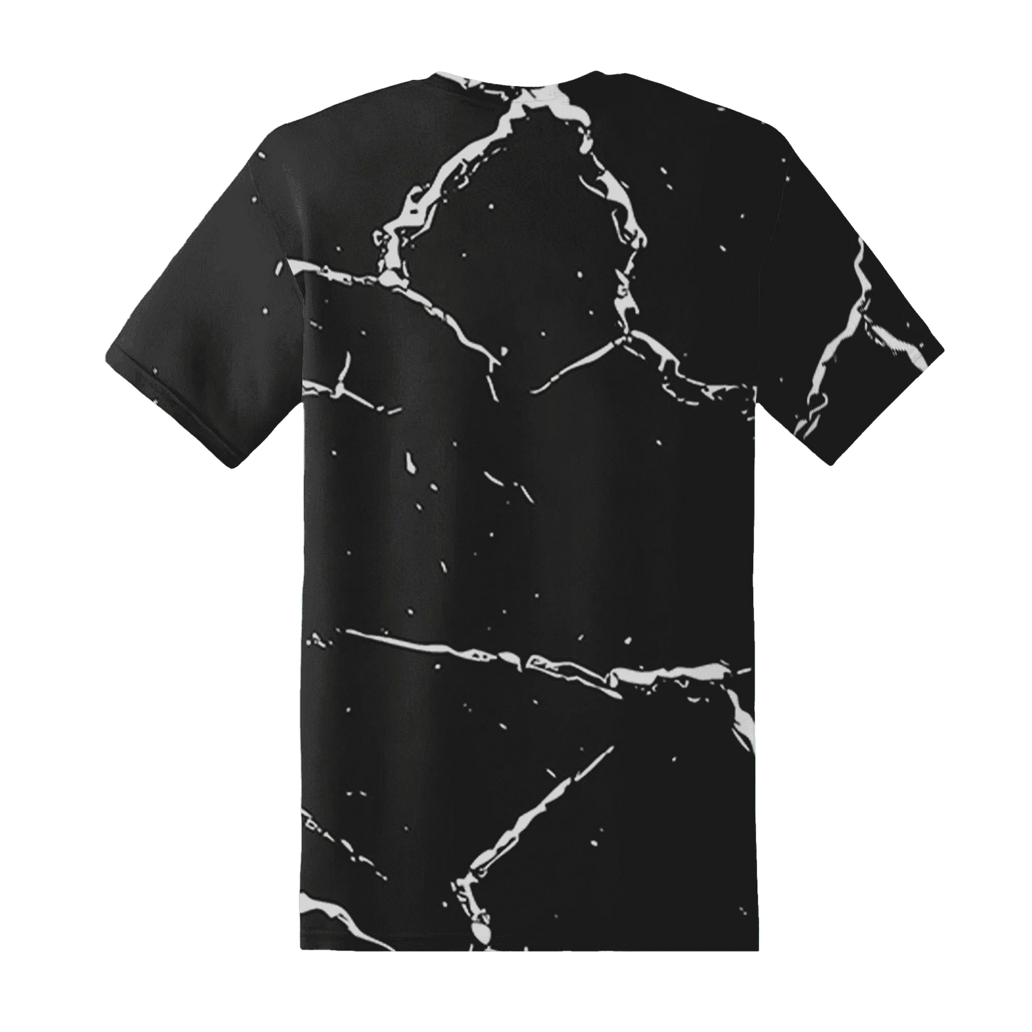White-Thunder-4s-T-Shirt-Match-Skeleton-Y2k-3D