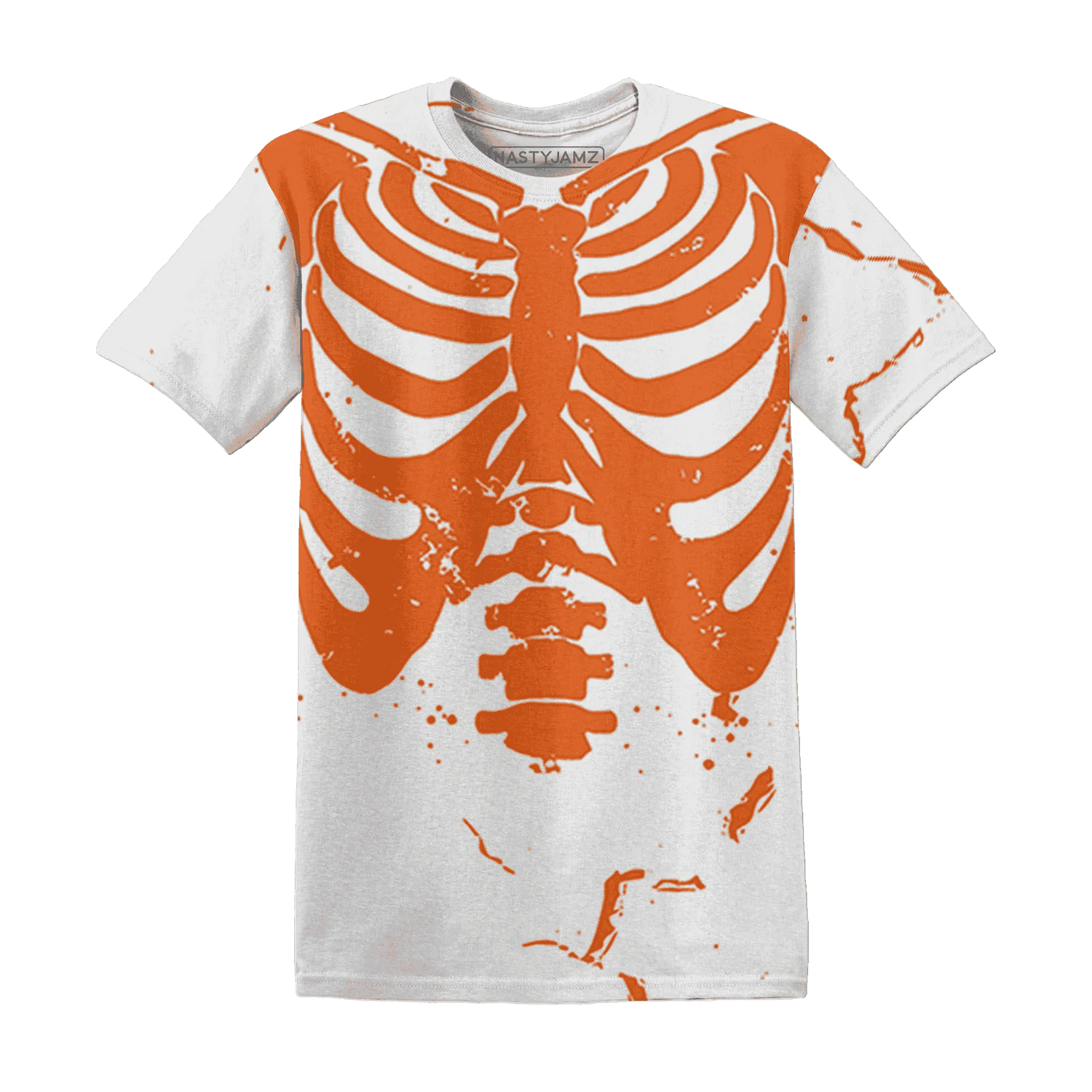 MAM-Hurricanes-5s-T-Shirt-Match-Skeleton-Y2k-3D