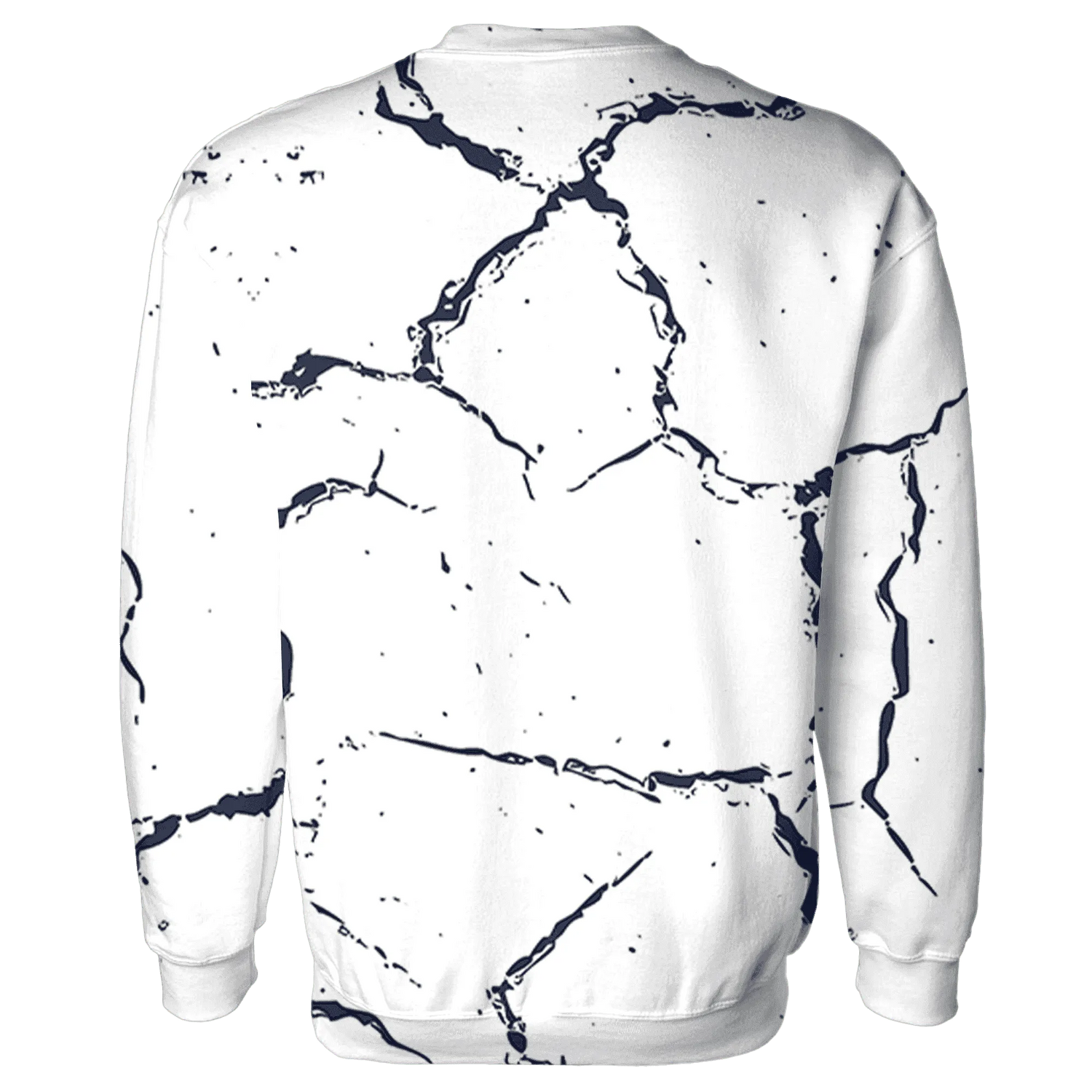 White-Navy-6s-Sweatshirt-Match-Skeleton-Y2k-3D