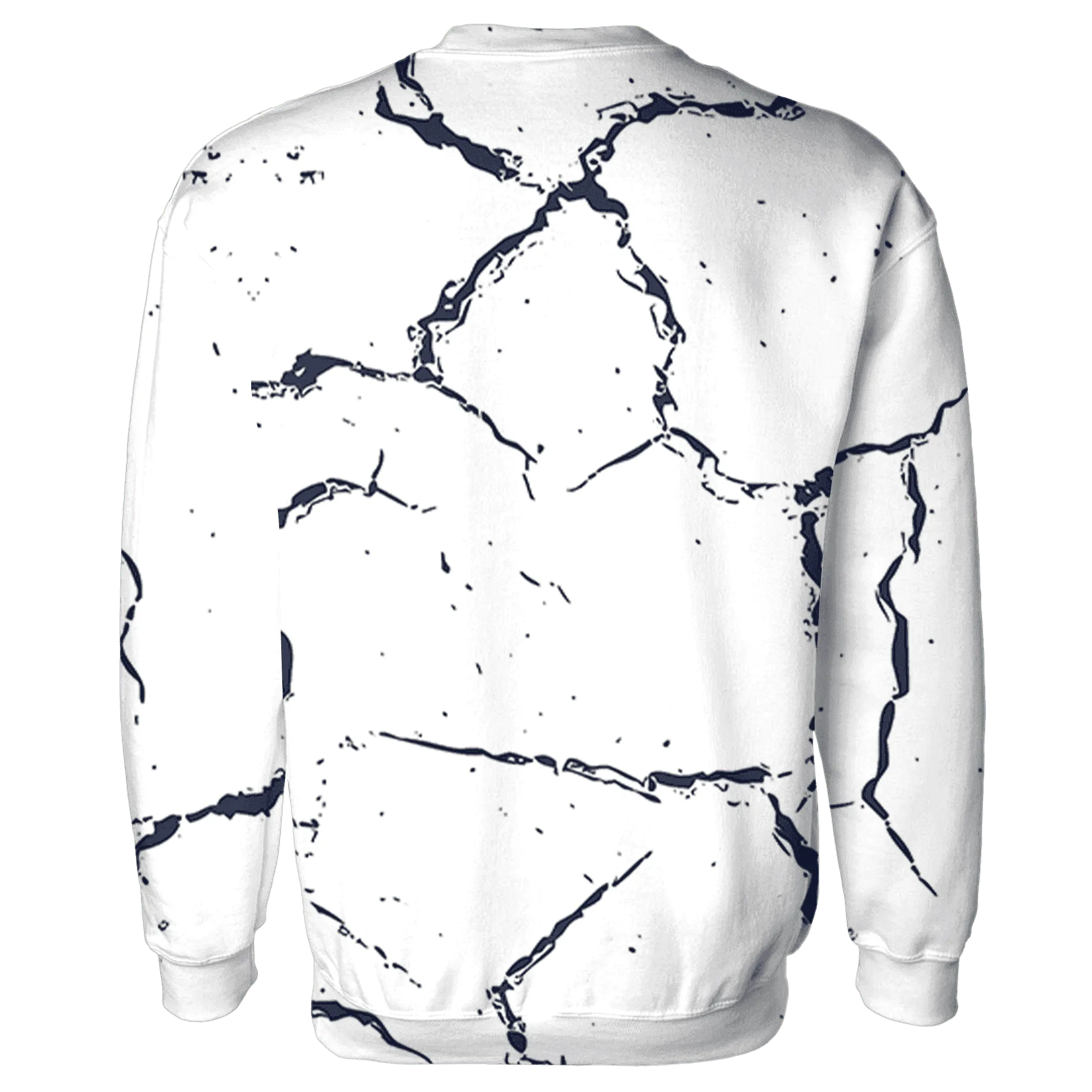 White-Navy-6s-Sweatshirt-Match-Skeleton-Y2k-3D