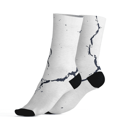 White-Navy-6s-Socks-Match-Skeleton-Y2k-3D