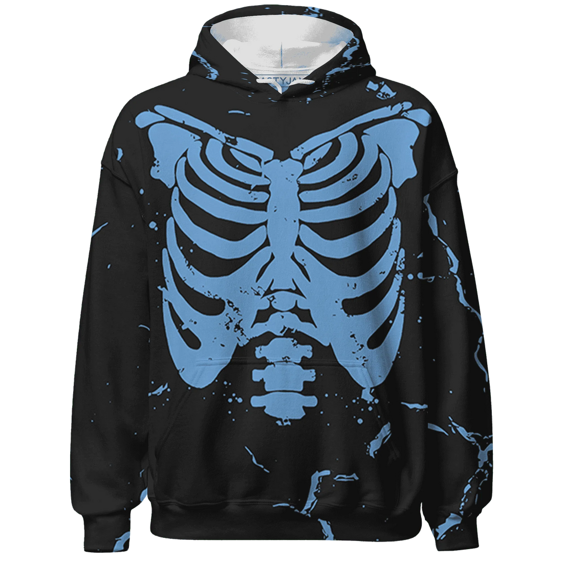AM-Plus-Black-Univercitii-Blue-Hoodie-Match-Skeleton-Y2k-3D