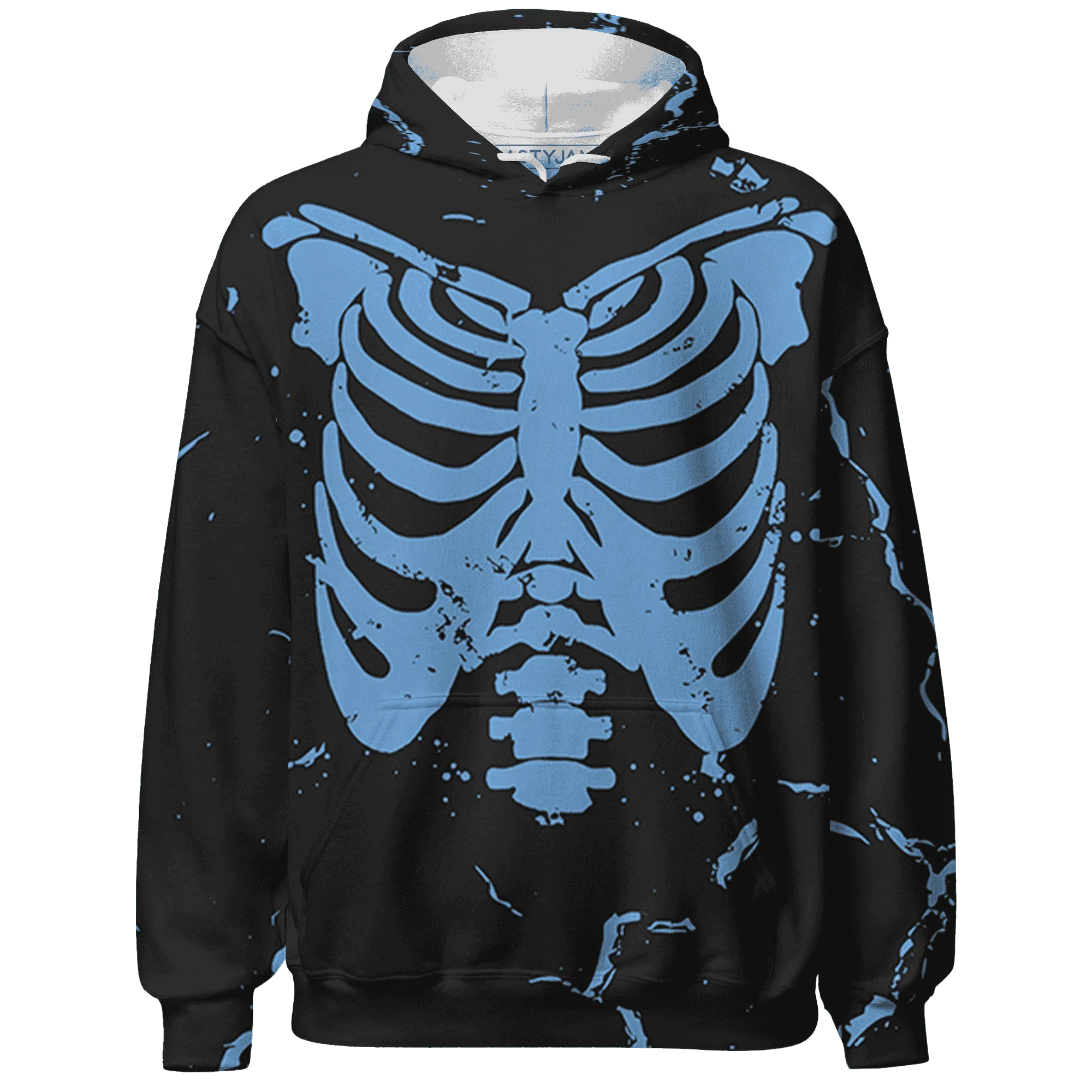 AM-Plus-Black-Univercitii-Blue-Hoodie-Match-Skeleton-Y2k-3D