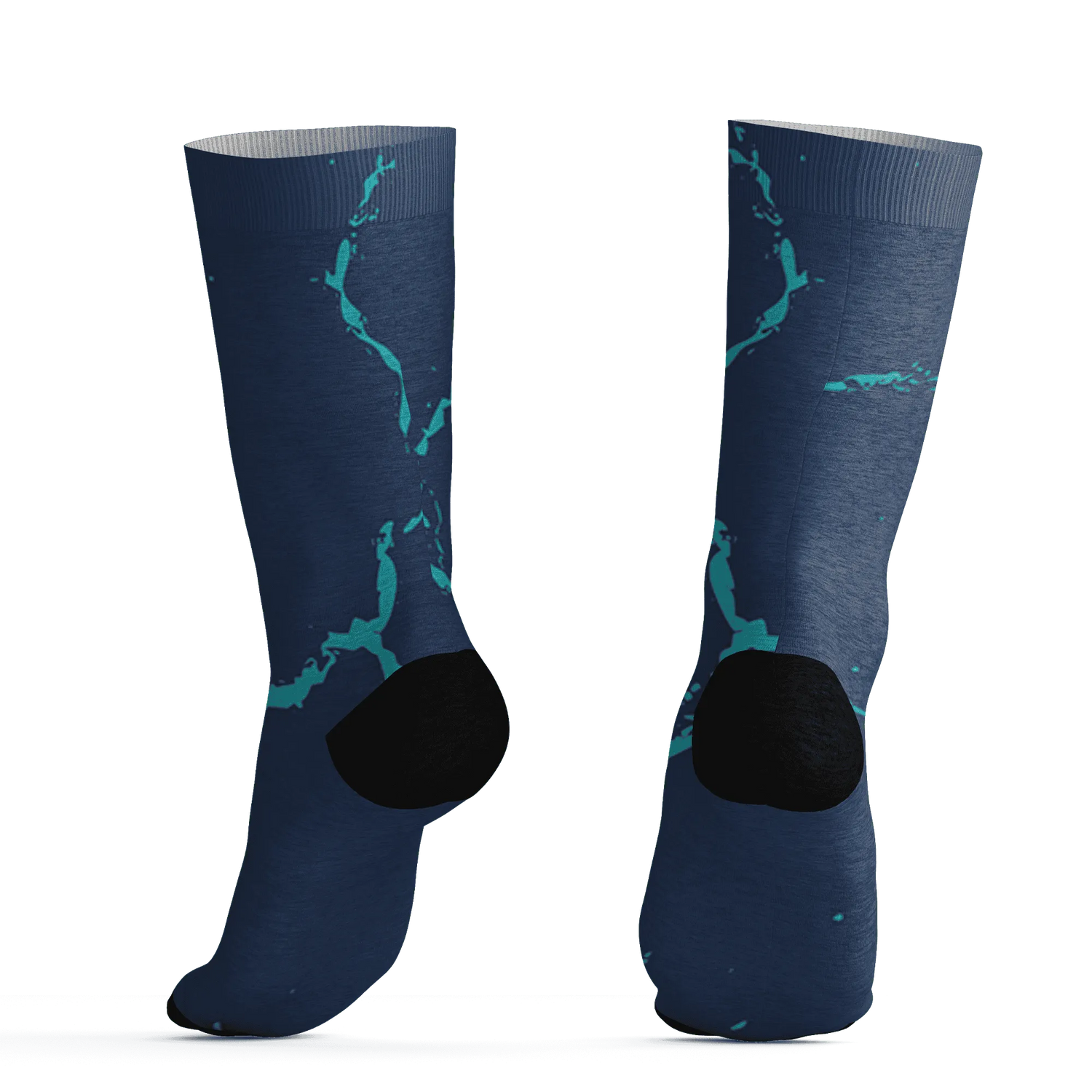 AM-Plus-Drift-Midnight-Navy-Total-Orange-Dusty-Cactus-Socks-Match-Skeleton-Y2k-3D