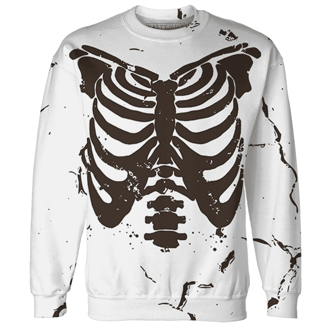 Dunk-Low-Baroque-Brown-Sweatshirt-Match-Skeleton-Y2k-3D