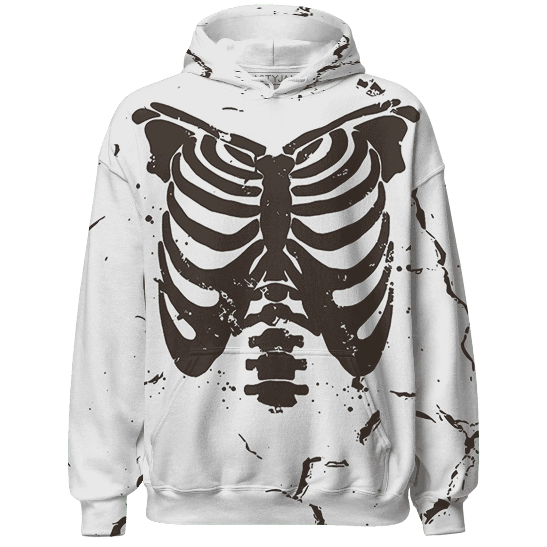 Dunk-Low-Baroque-Brown-Hoodie-Match-Skeleton-Y2k-3D