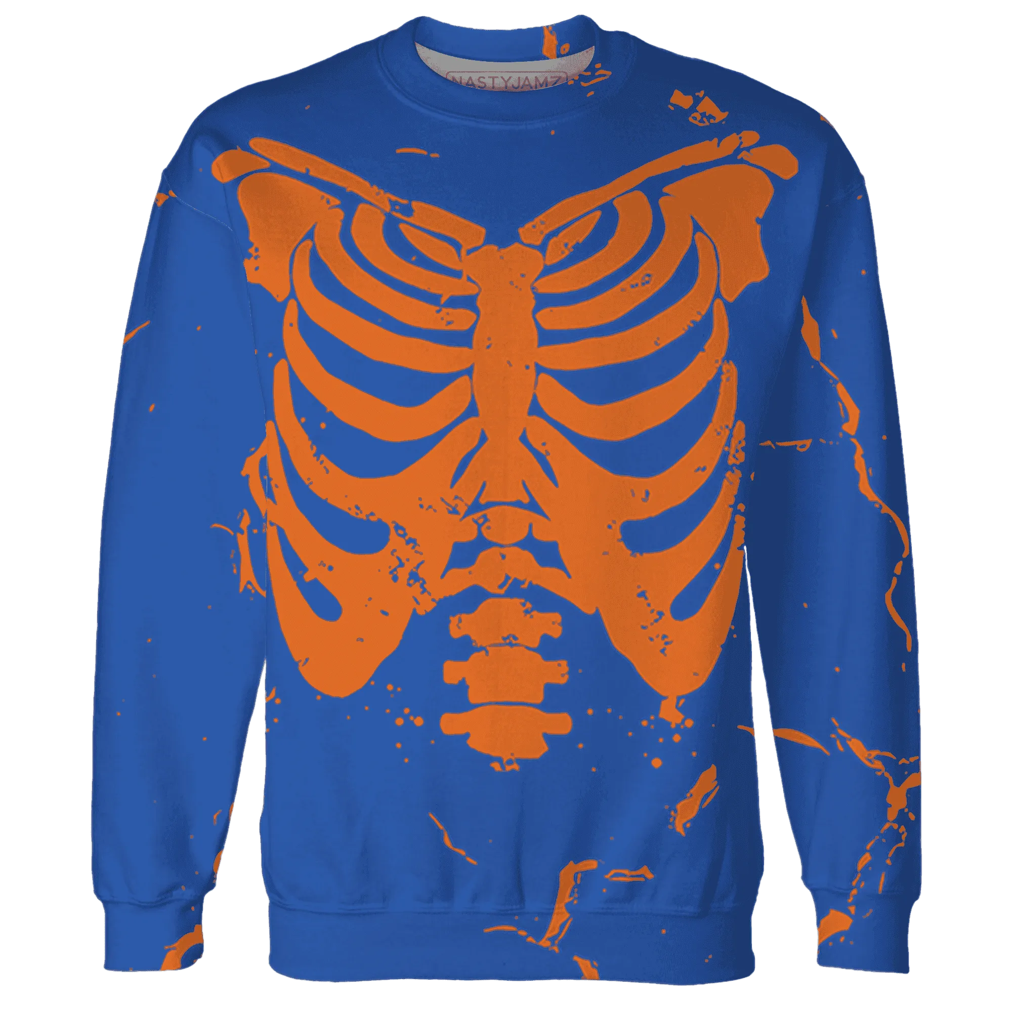 Dunk-Low-Knicks-Sweatshirt-Match-Skeleton-Y2k-3D