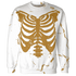 Wheat-13s-Sweatshirt-Match-Skeleton-Y2k-3D