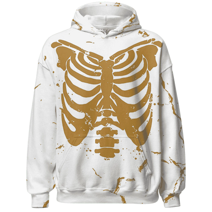 Wheat-13s-Hoodie-Match-Skeleton-Y2k-3D