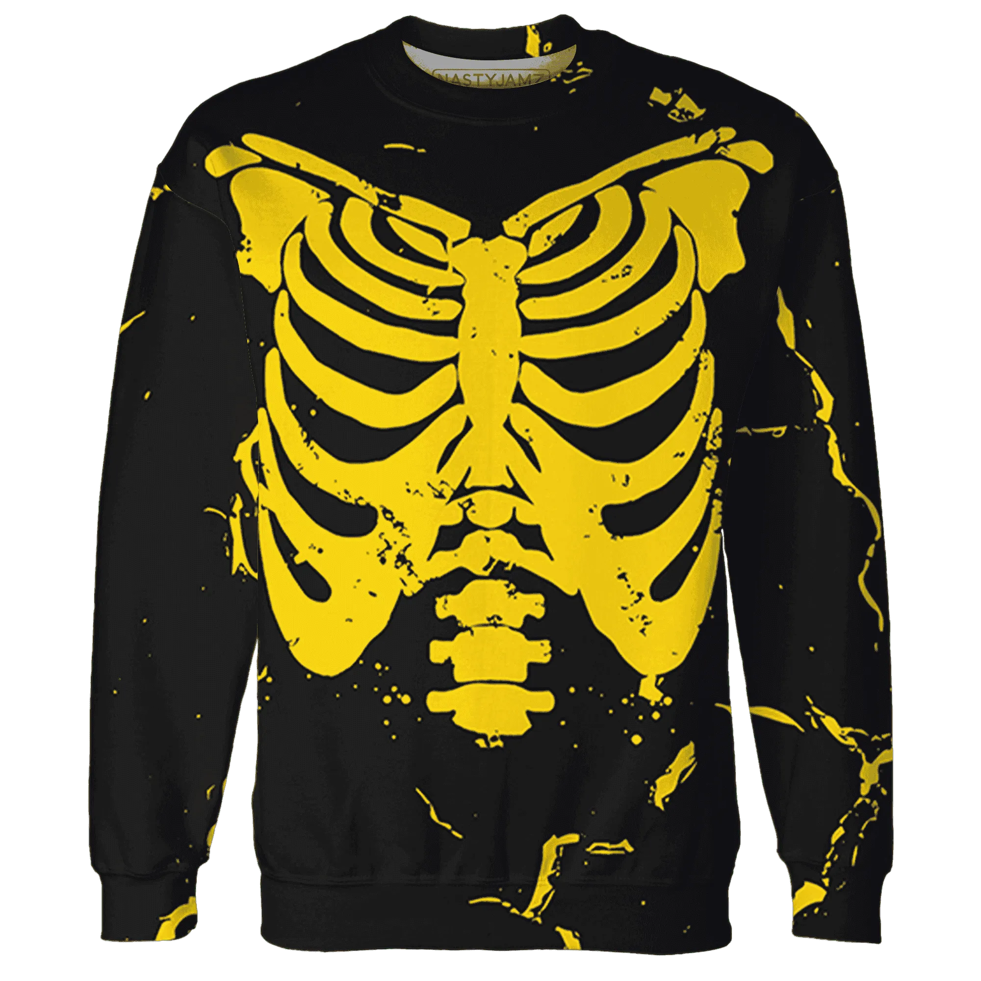 Thunder-4s-Sweatshirt-Match-Skeleton-Y2k-3D