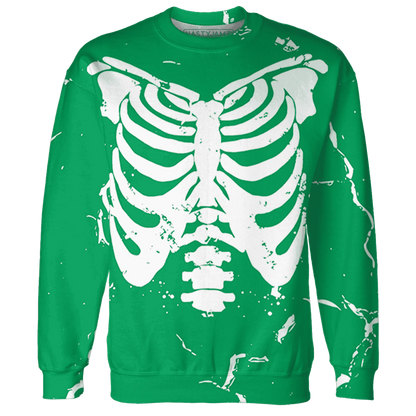 Lucky-Green-5s-Sweatshirt-Match-Skeleton-Y2k-3D