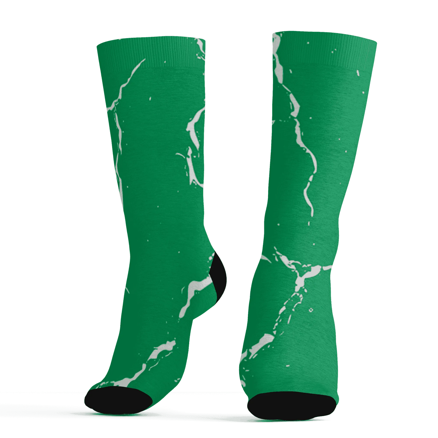 Lucky-Green-5s-Socks-Match-Skeleton-Y2k-3D