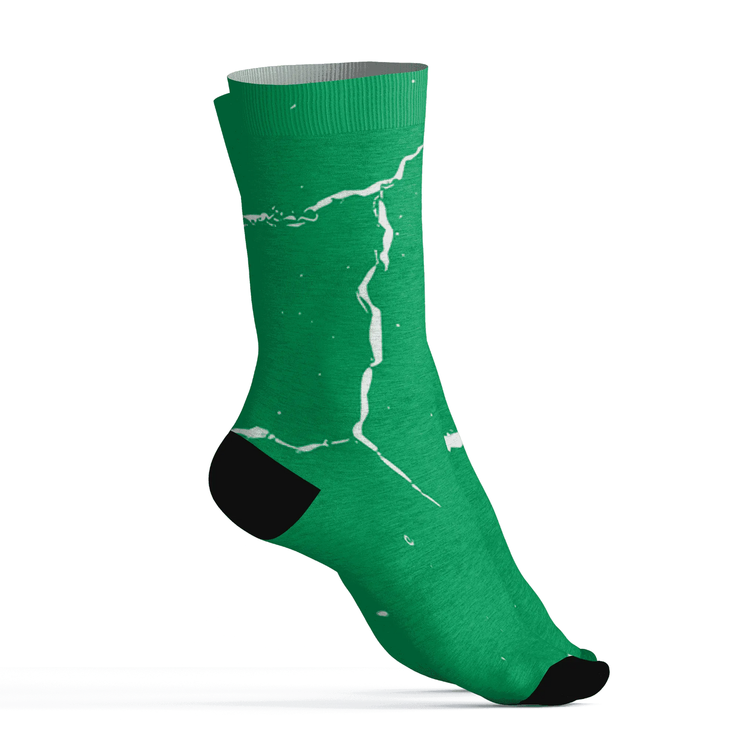 Lucky-Green-5s-Socks-Match-Skeleton-Y2k-3D