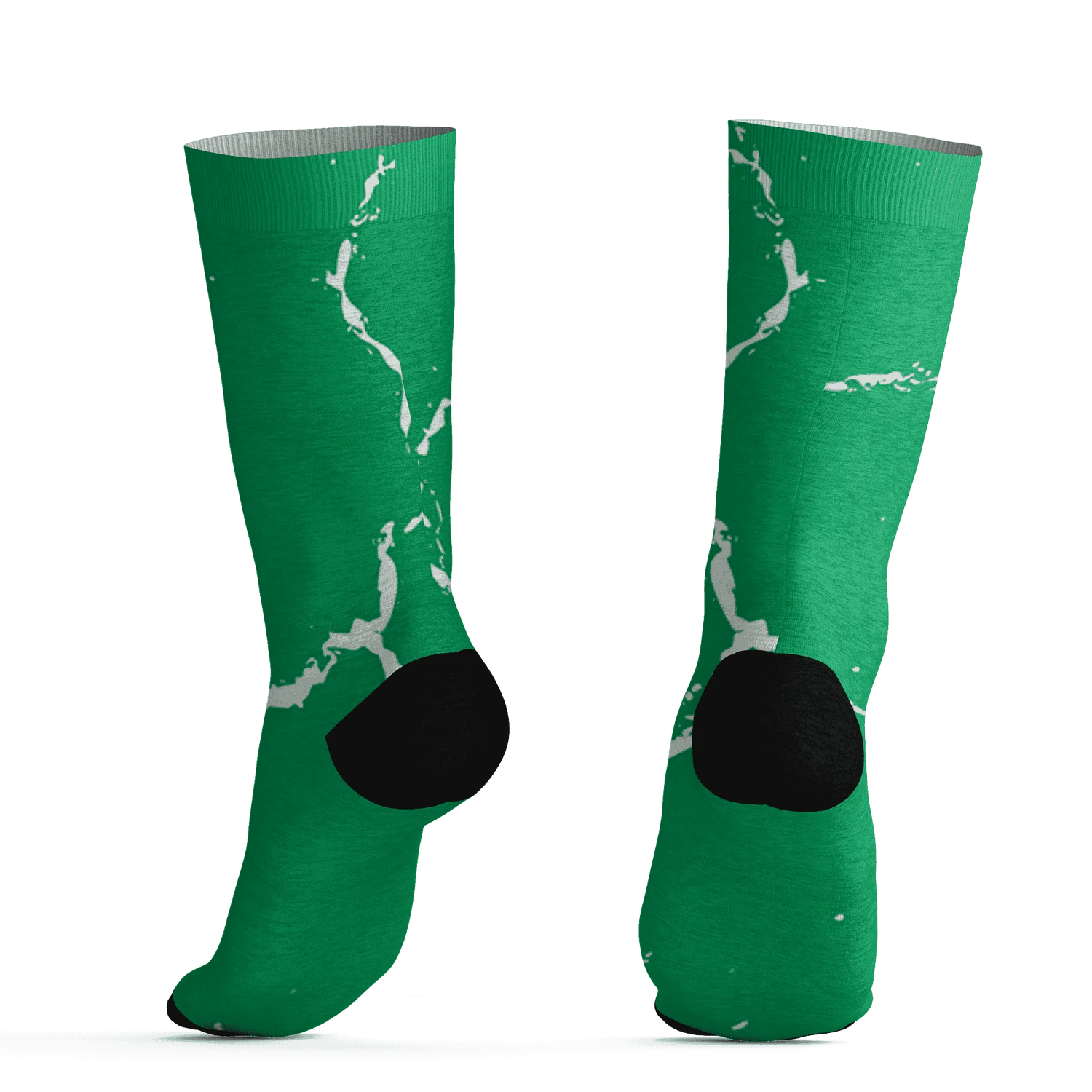 Lucky-Green-5s-Socks-Match-Skeleton-Y2k-3D