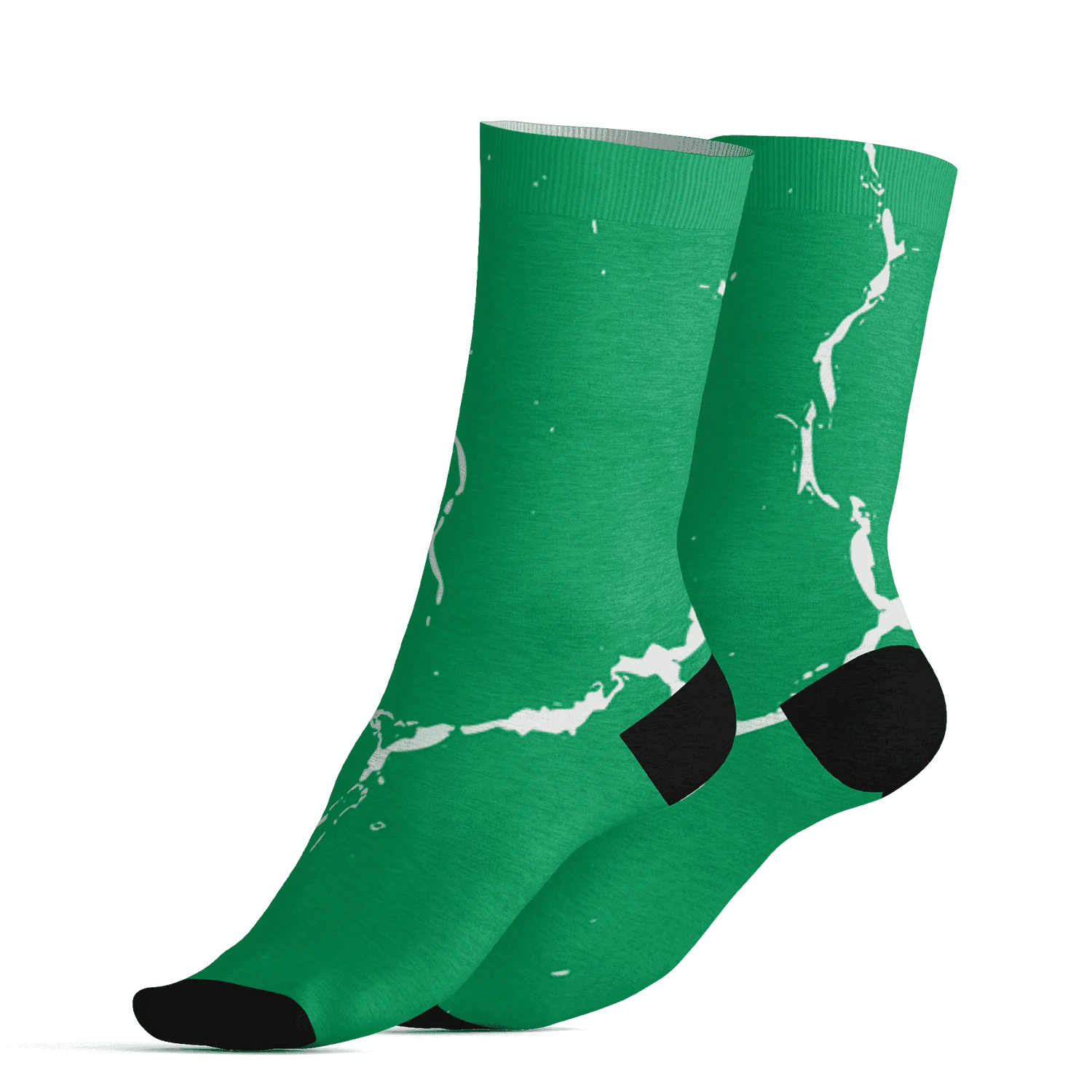 Lucky-Green-5s-Socks-Match-Skeleton-Y2k-3D