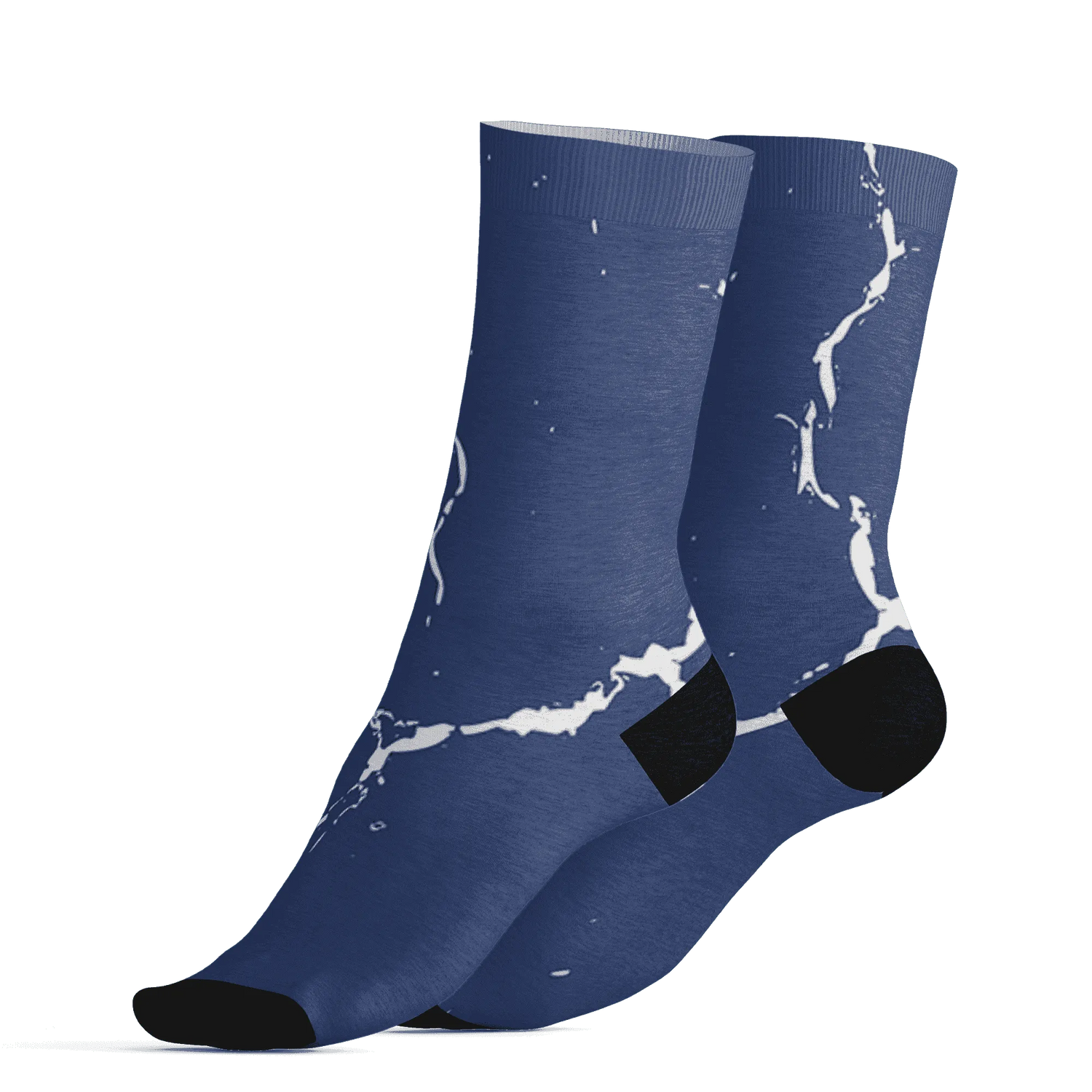 Midnight-Navy-5s-Socks-Match-Skeleton-Y2k-3D