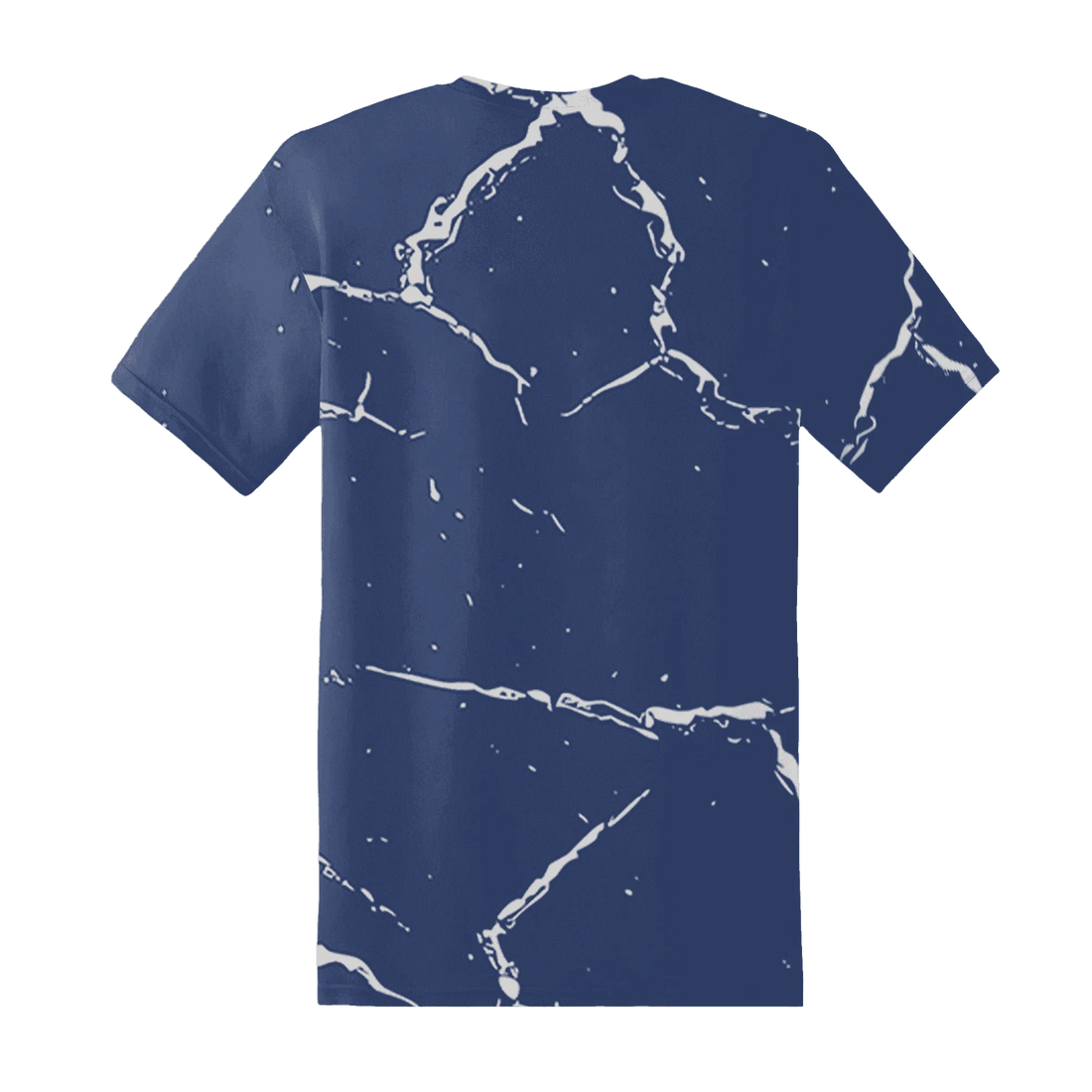 Midnight-Navy-5s-T-Shirt-Match-Skeleton-Y2k-3D