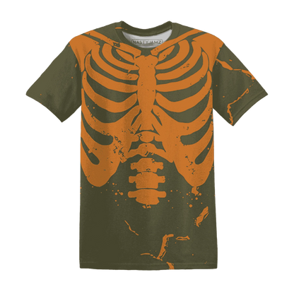 Olive-5s-T-Shirt-Match-Skeleton-Y2k-3D