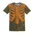 Olive-5s-T-Shirt-Match-Skeleton-Y2k-3D