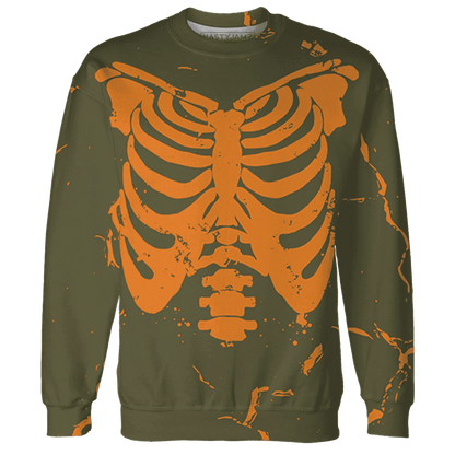 Olive-5s-Sweatshirt-Match-Skeleton-Y2k-3D